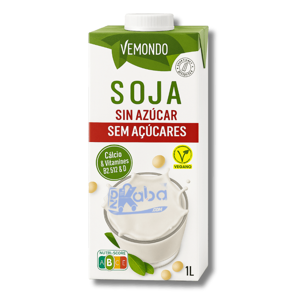 Vemondo Soy Drink Sugar-Free 1L