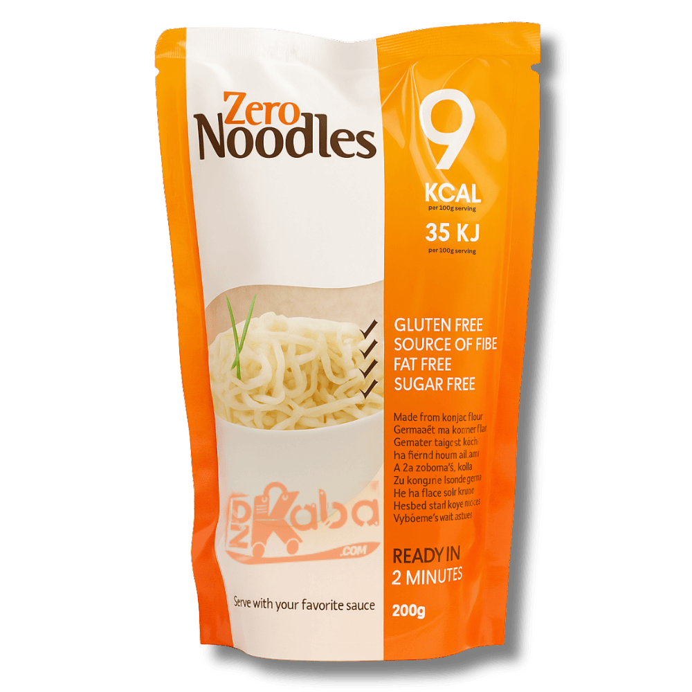 Zero Noodles Konjac Gluten Free Sugar Free Fat Free 200g