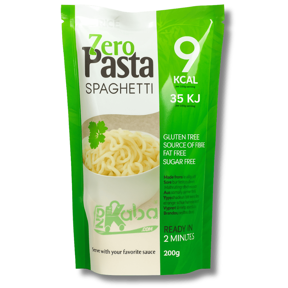 Zero Pasta Spaghetti Konjac Gluten Free Sugar Free Fat Free 200g
