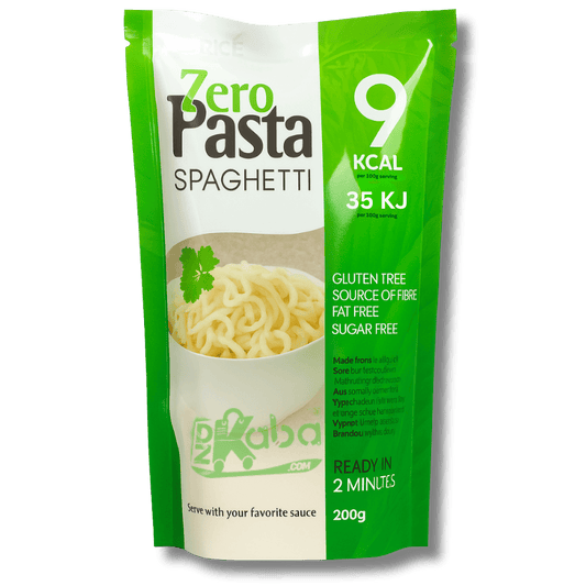 Zero Pasta Spaghetti Konjac Gluten Free Sugar Free Fat Free 200g