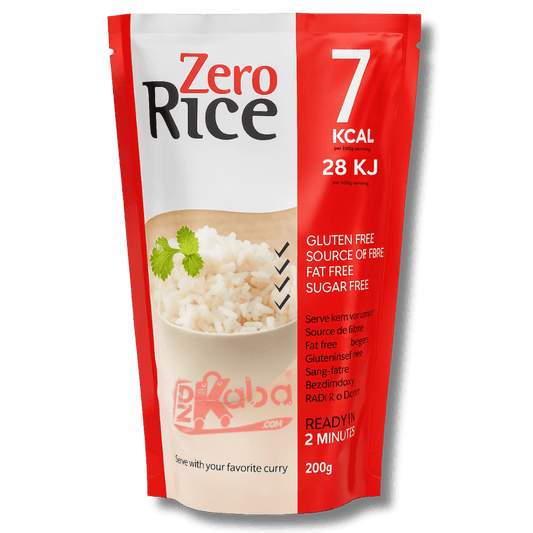 Zero Rice Konjac Gluten Free Sugar Free Fat Free 200g